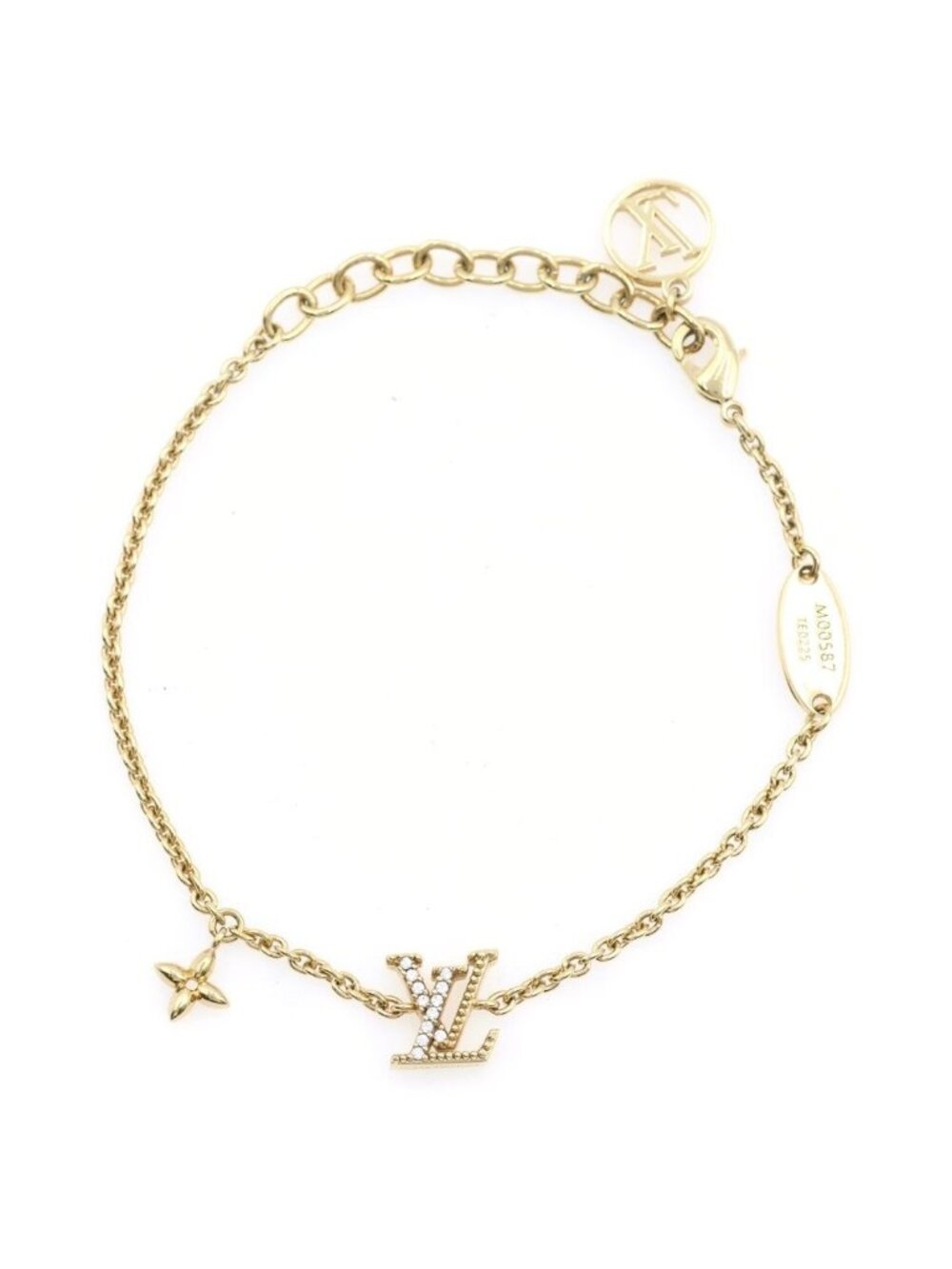 Louis Vuitton LV Iconic Bracelet Gold Chain